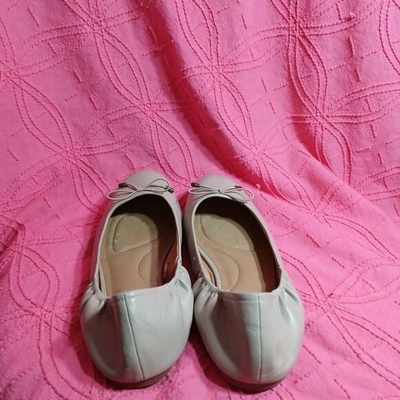 Lane Bryant Cream Ballerina Flats Size 10W - Picture 5 of 9